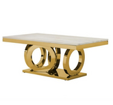 Victoria Marble Top Coffee Table